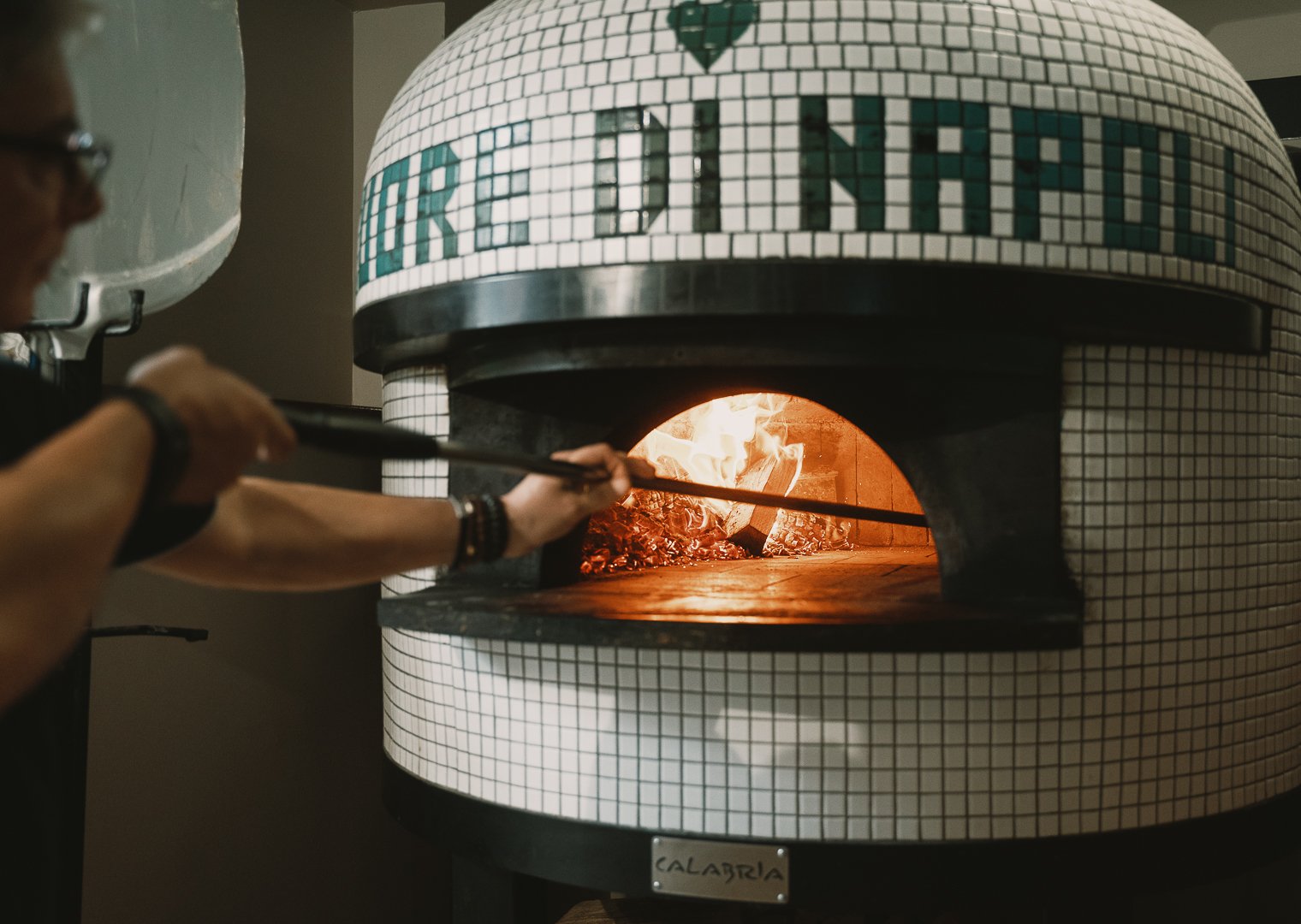 Wnętrze pizzerii Cuore di Napoli w Krośnie